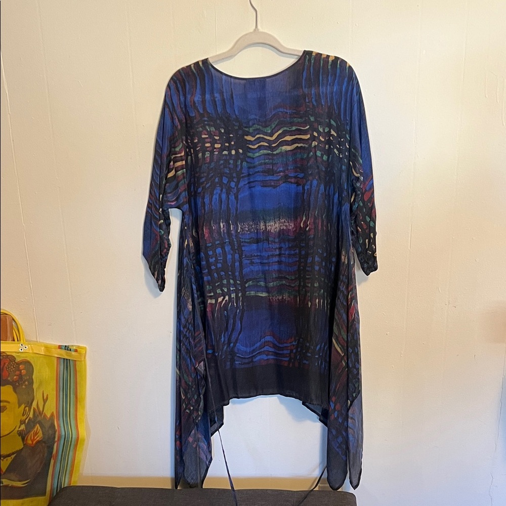 Johnny Was Wiggie Multicolor Abstract Tunic - Picture 5 of 7